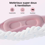 Masque de sommeil 3D – Bloque-lumière, doux & respirant, zéro pression – Image 4