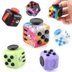 Fidget Cube multifonction – Jouet anti-stress 6 faces pour enfants et adultes-Couleur – Image 4