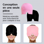 Chapeau de Glace Thérapeutique – Soulagement des Migraines et Maux de Tête – Image 5