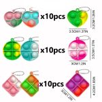 Lot de 30 Mini Pop Fidget