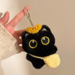 peluche chat noir