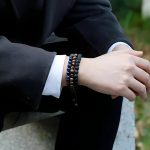 Bracelet en perles naturelles Œil de Tigre & Pierre de Lave – 8mm, 3 styles, fait main – Image 5