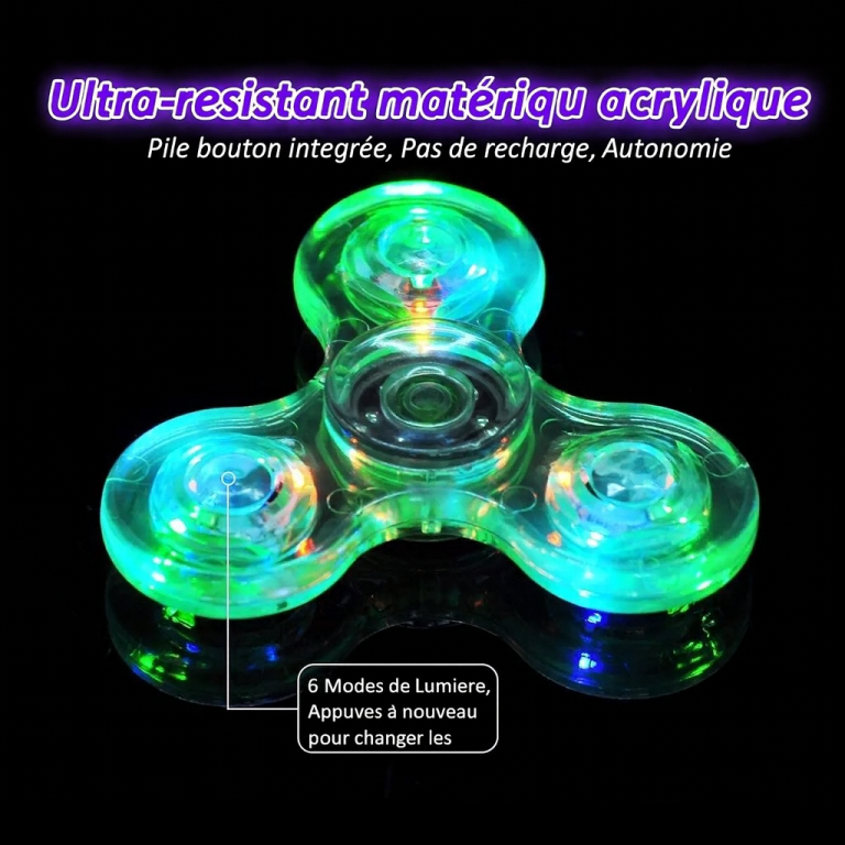 Fidget Spinner LED