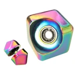 Cube Spinner en Alliage – Gyroscope Fidget Anti-Stress – Image 7