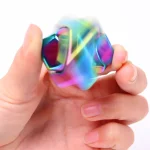 Cube Spinner en Alliage – Gyroscope Fidget Anti-Stress – Image 5