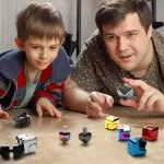 Cube Spinner en Alliage – Gyroscope Fidget Anti-Stress – Image 9
