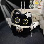 peluche chat noir
