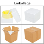 Bol chantant en cristal 8", Note B/G – Chakra au Quartz givré pour méditation et Yoga (Vert) – Image 6