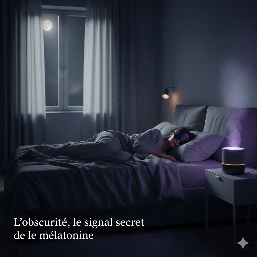 L'obscurité le signal secret de la mélatonine