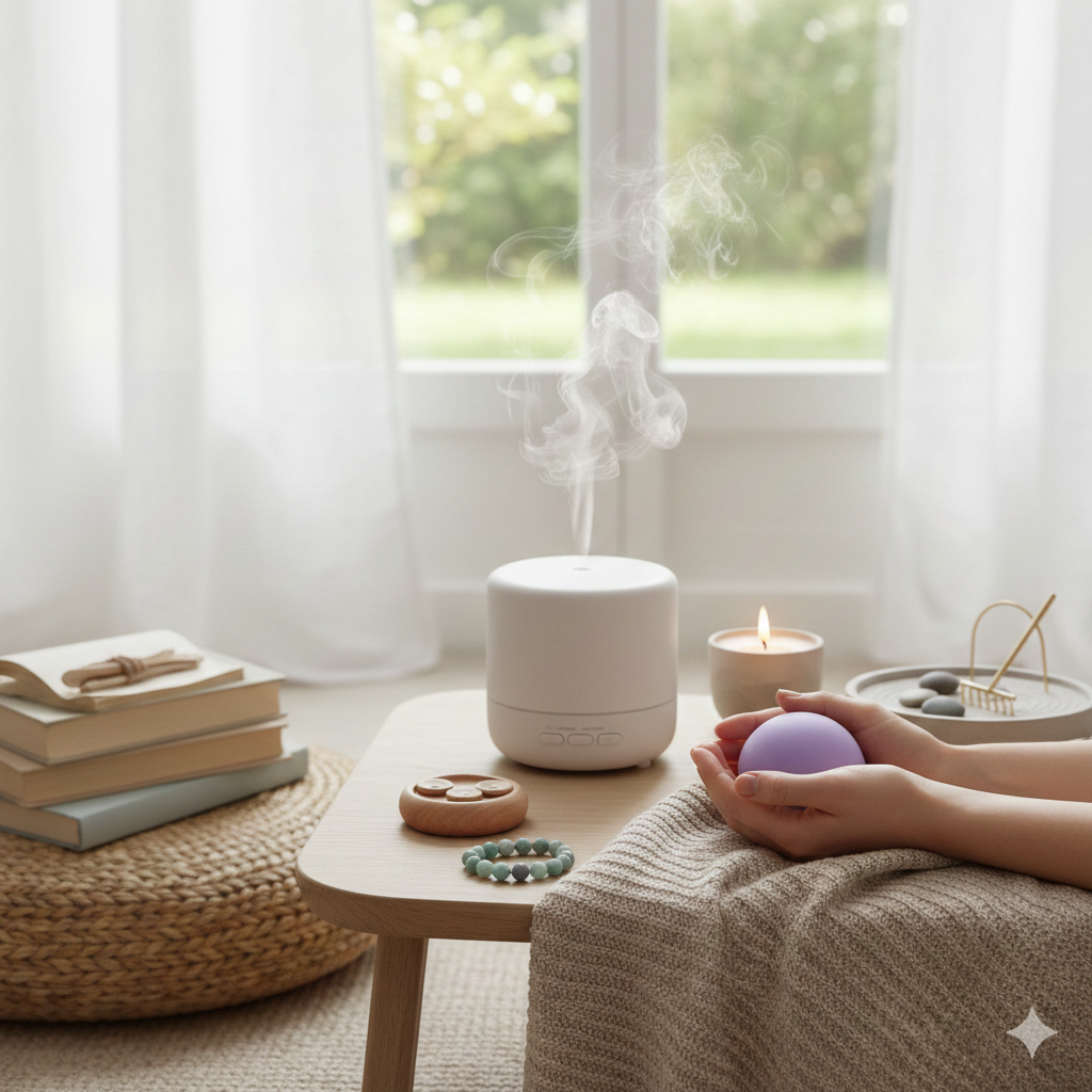 utiliser un diffuseur anti-stress