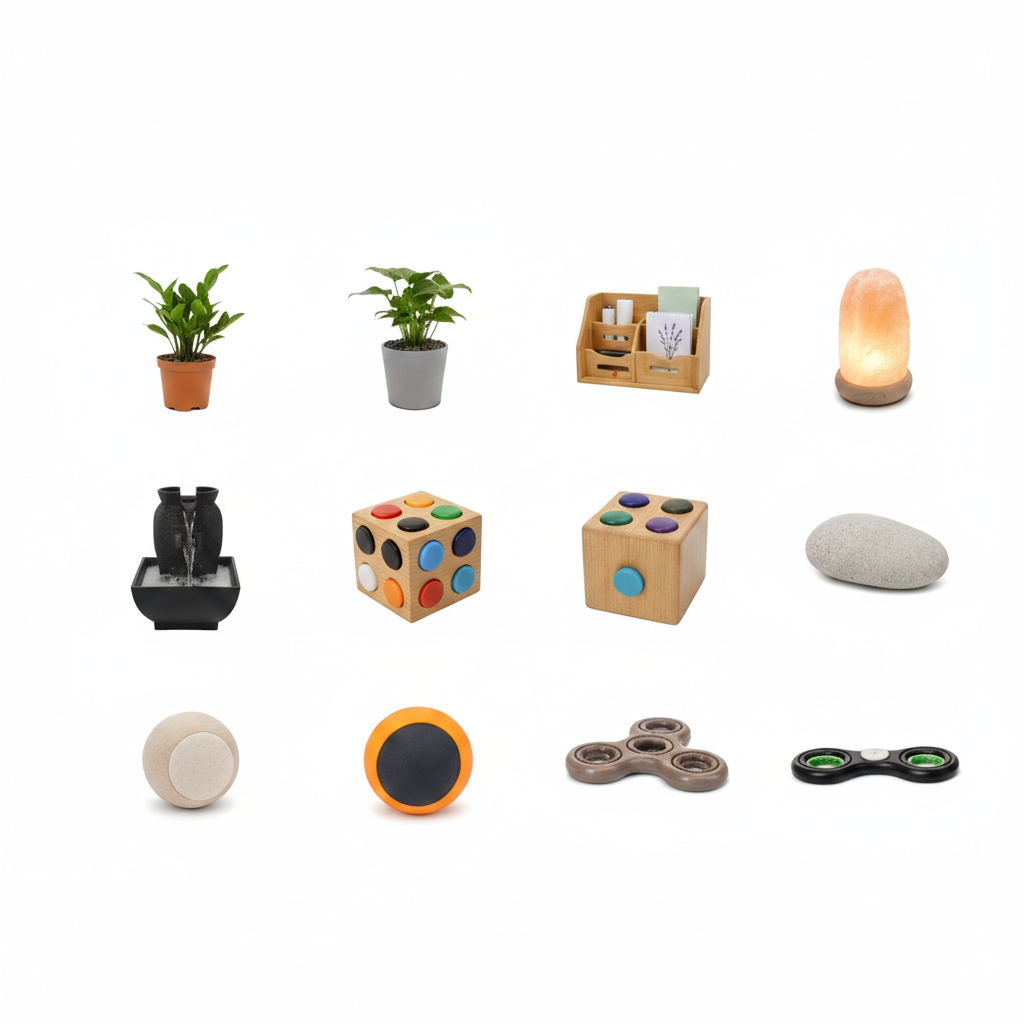 Aménager son poste avec des accessoires de bureau zen