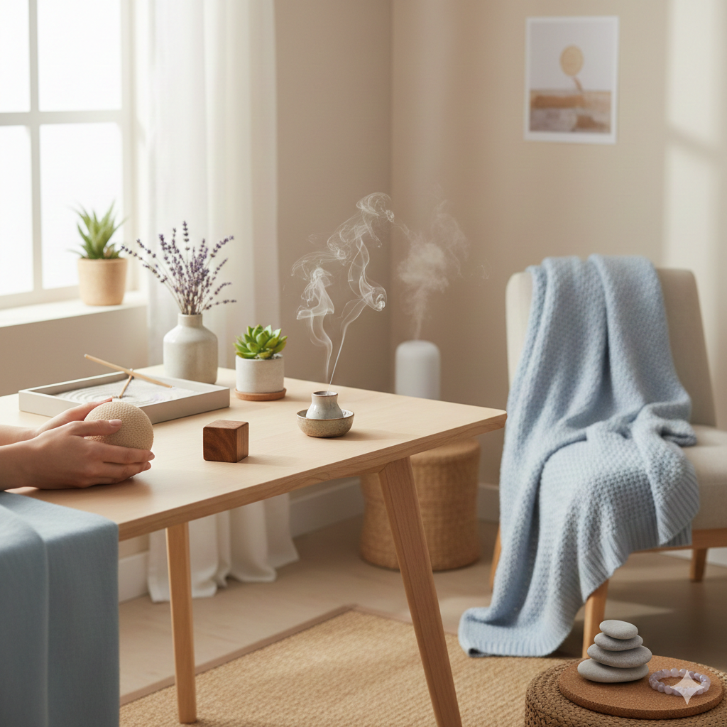 créer un espace zen sur son bureau