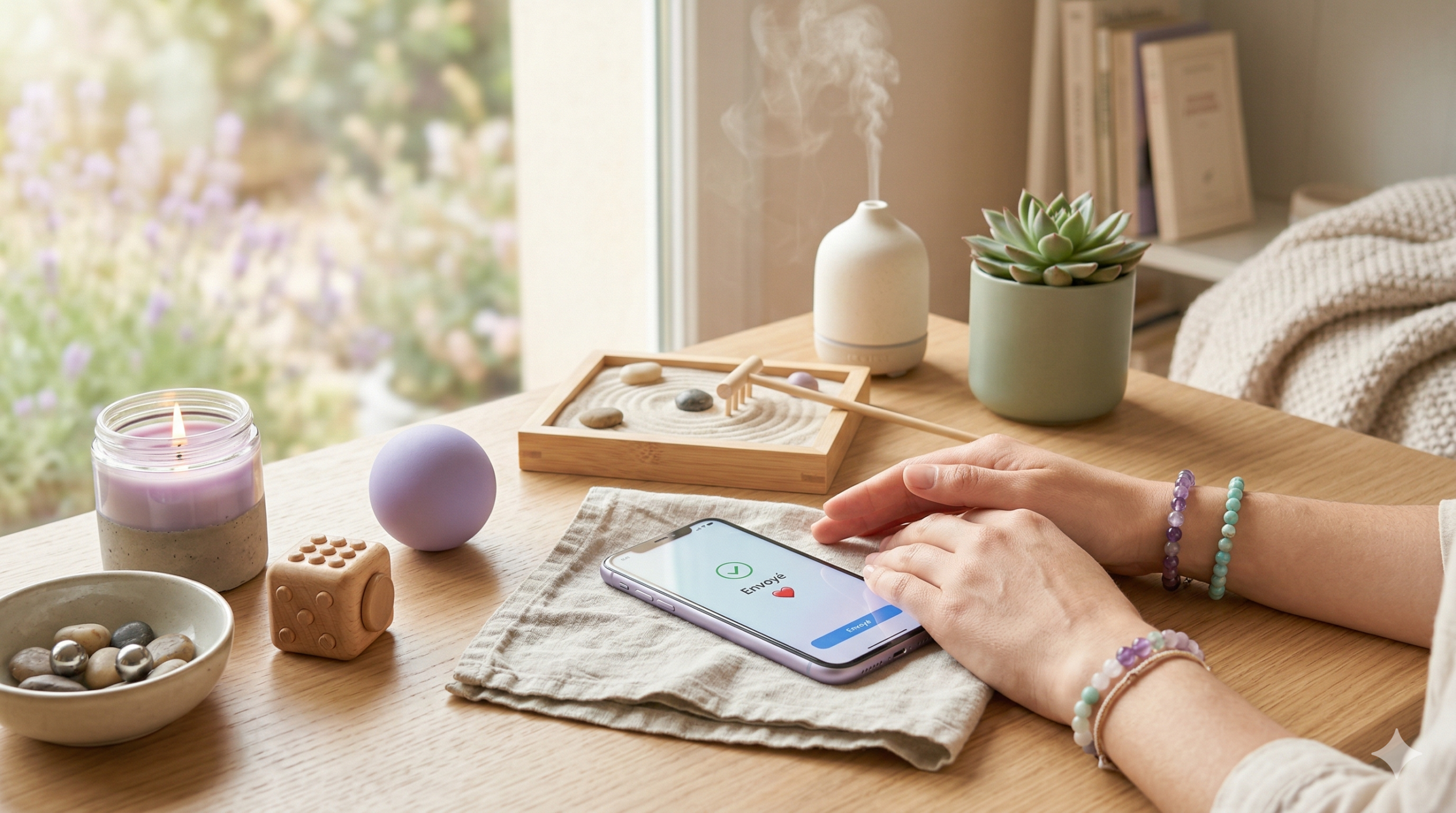 Gérer stress avant d'envoyer un message