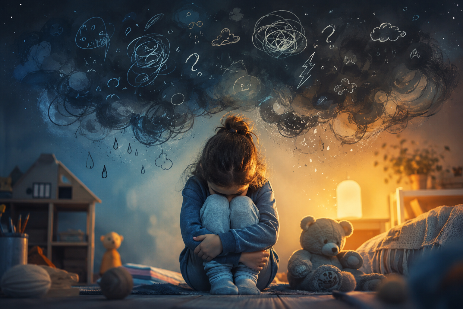 Les signes de stress caché chez les enfants