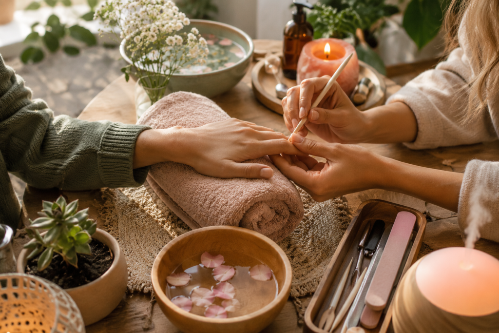 Prendre soin de ses ongles ensemble