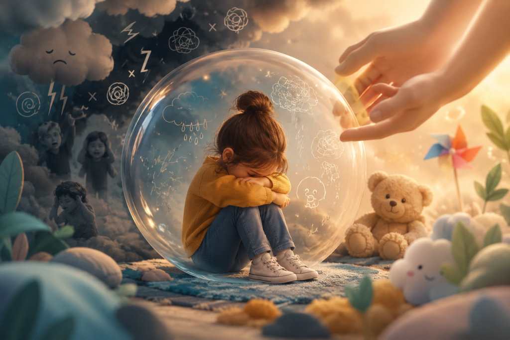 Reconnaître les signes de stress chez l'enfant