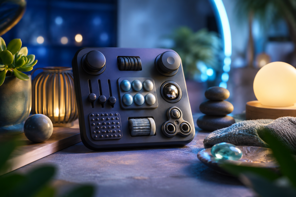 fidget pad multifonction