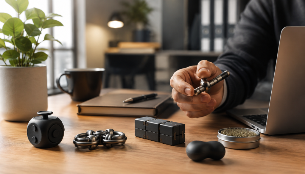 meilleurs fidgets discrets pour le travail